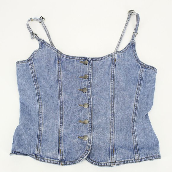 Vintage Tops - Vintage Billy Blues Jean Tank Top